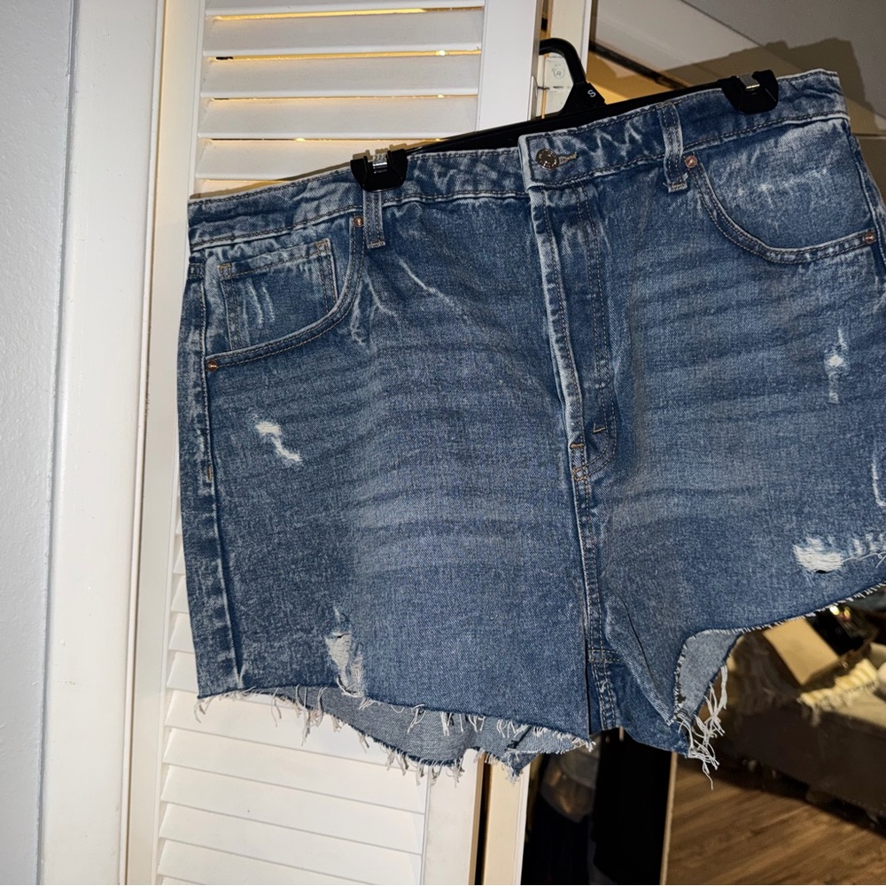 Wild Fable Light Blue Denim Shorts